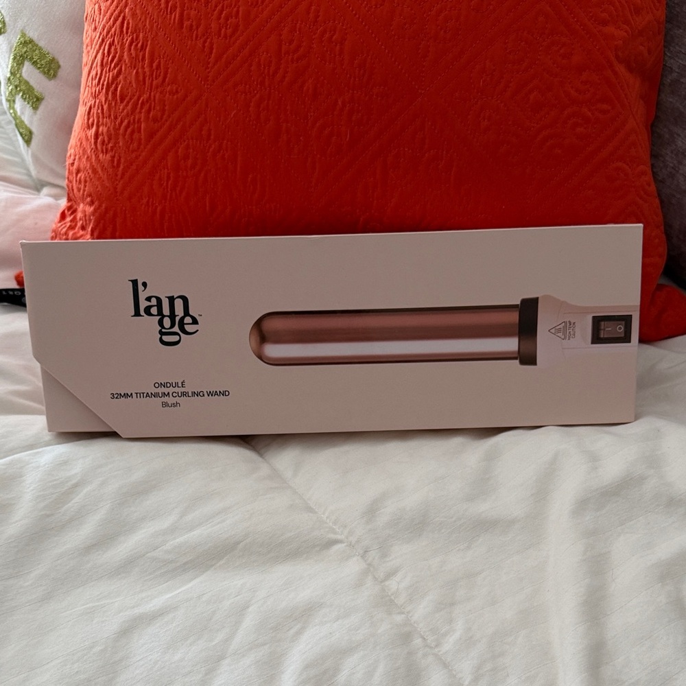 Lange Blush Titanium Curling Wand l’ange ondule 32mm titanium